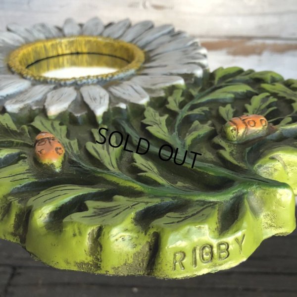 画像3: 70s Vintage Flower Wall Deco Mirror (J690)