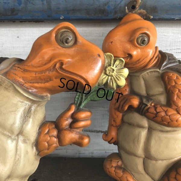 画像2: 70s Vintage Turtles Wall Deco Set (J687)