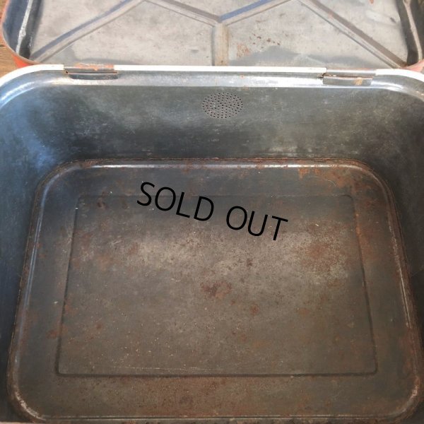 画像9: Vintage Bread Box Tin Rose (J694)