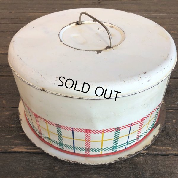 画像5: Vintage Bread Box Tin Flower (J695)