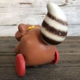 画像3: Vintage Fisher Price Pull Toy Raccoon (J696)