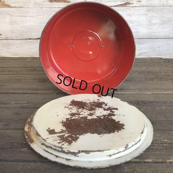 画像8: Vintage Bread Box Tin Flower (J695)