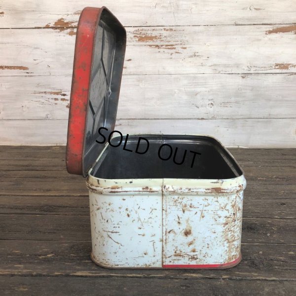 画像4: Vintage Bread Box Tin Rose (J694)