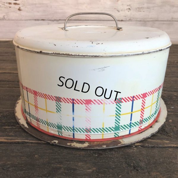 画像4: Vintage Bread Box Tin Flower (J695)