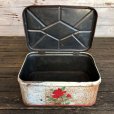 画像8: Vintage Bread Box Tin Rose (J694)