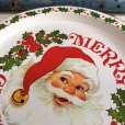 画像3: 70s Vintage Merry Christmas Tin Tray (J706)
