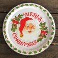 画像6: 70s Vintage Merry Christmas Tin Tray (J706) (6)