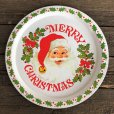 画像6: 70s Vintage Merry Christmas Tin Tray (J706)