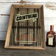 画像1: Vintage COINTREAU LIQUER Pub BAR Wooden Mirror (J706) (1)