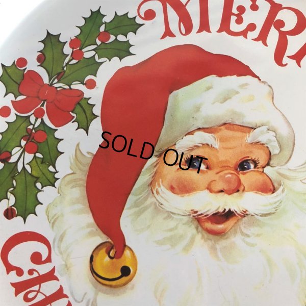 画像5: 70s Vintage Merry Christmas Tin Tray (J706)
