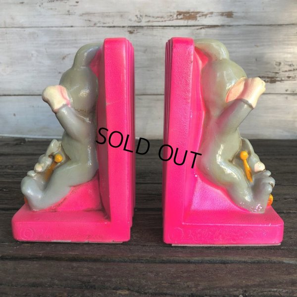 画像4: 70s Vintage WB Bugs Bunny Bookends Holiday Fair Japan (J705)