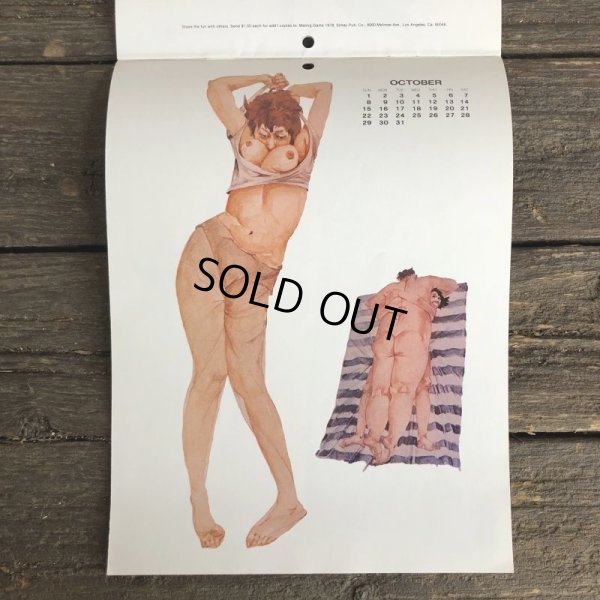 画像8: 70s Vintage Calendar Mating Game 1978 (J707)