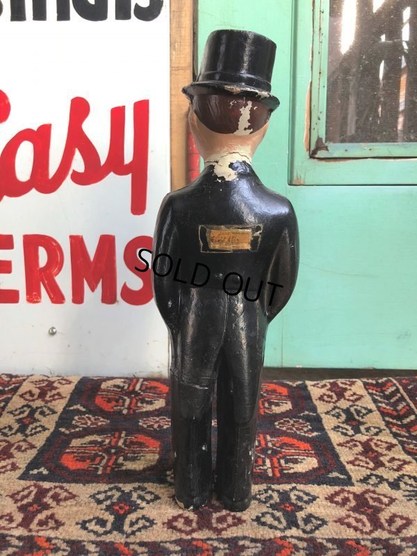 画像3: 40s Vintage Charlie McCarthy Composition Statue (J707)