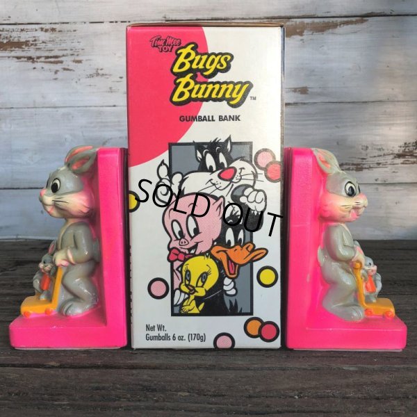 画像5: 70s Vintage WB Bugs Bunny Bookends Holiday Fair Japan (J705)