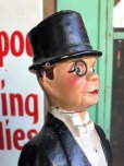 画像7: 40s Vintage Charlie McCarthy Composition Statue (J707)