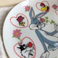 画像3: 70s Vintage Bugs Bunny 1977 Mothers's Day Plate (J700) (3)