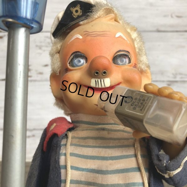 画像7: 60s Vintage Battery Operated The Drinking Captain (J710) 