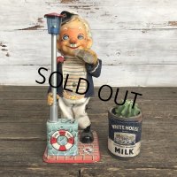 60s Vintage Battery Operated The Drinking Captain (J710) 