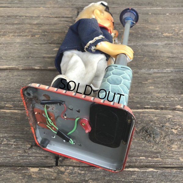 画像10: 60s Vintage Battery Operated The Drinking Captain (J710) 