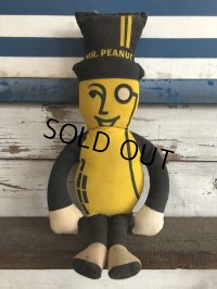 Vintage Mr Peanut Pillow Doll (J720)
