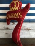 画像6: Vintage Seagram's 7 Crown Whiskey Pillow (J723)