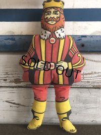 Vintage Buger King Pillow Doll (J717)