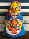 画像1: 70s Vintage Pillow Doll Cute Duck (J713) (1)