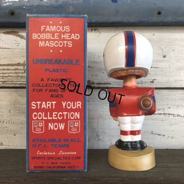 画像2: Vintage NFL Bobble Head Mascots New England Patriots (J754)