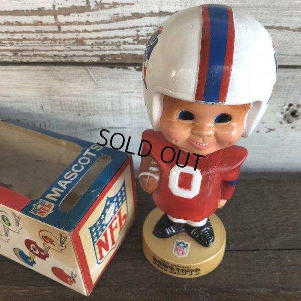 画像6: Vintage NFL Bobble Head Mascots New England Patriots (J754)