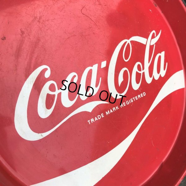 画像6: Vintage Coca Cola Round Tin Tray (J759)