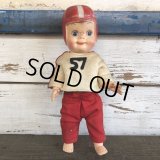50s Vintage American Football Player Mickey Doll (J756)