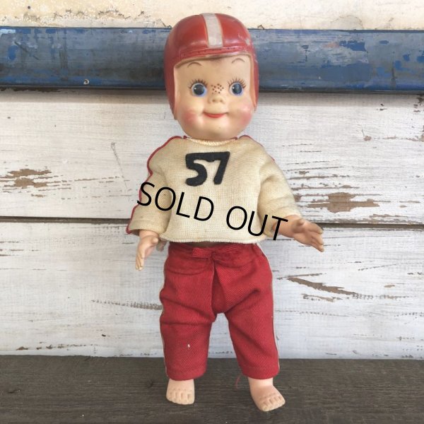 画像1: 50s Vintage American Football Player Mickey Doll (J756)