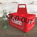 Vintage Coca Cola 6 Bottle case (J757)