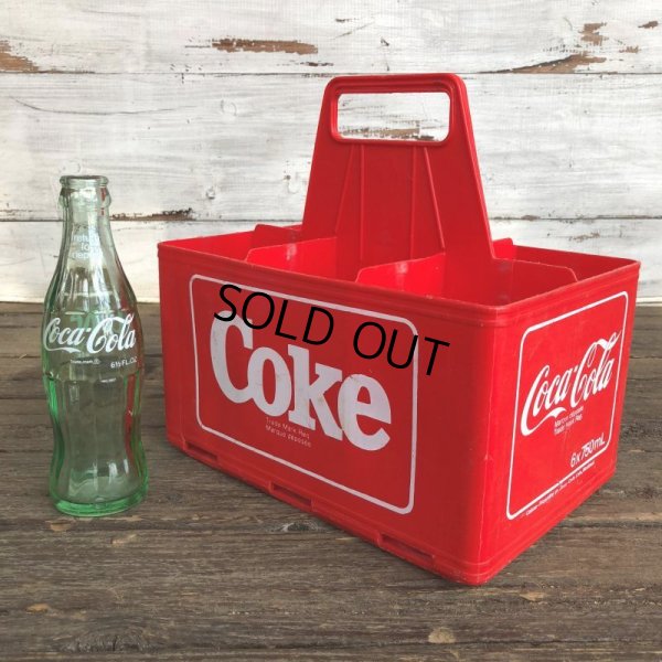 画像1: Vintage Coca Cola 6 Bottle case (J757)