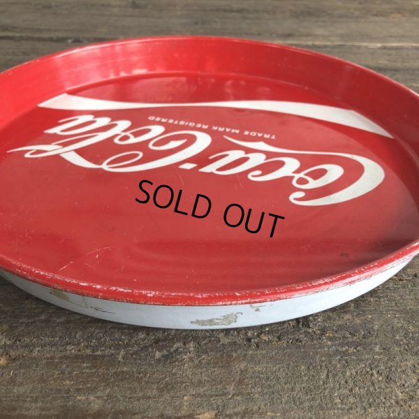 画像9: Vintage Coca Cola Round Tin Tray (J759)