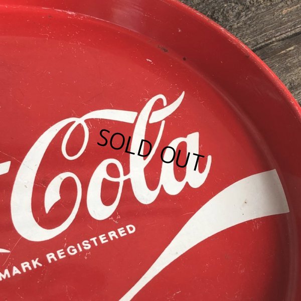 画像4: Vintage Coca Cola Round Tin Tray (J759)