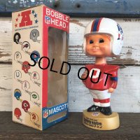 Vintage NFL Bobble Head Mascots New England Patriots (J754)