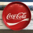 画像2: Vintage Coca Cola Round Tin Tray (J759) (2)