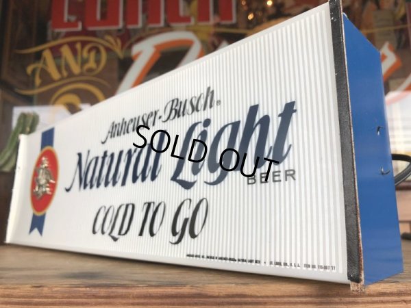 画像8: 80s Vintage Anheuser-Bush Natural Light Beer lighted sign (J761)