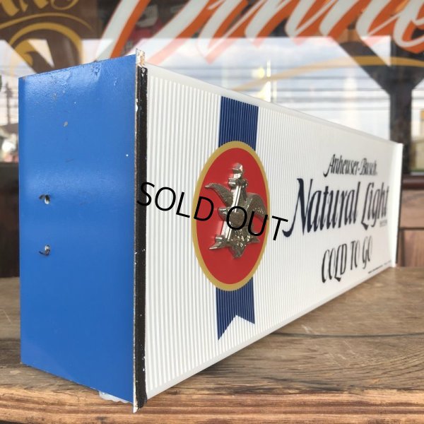 画像9: 80s Vintage Anheuser-Bush Natural Light Beer lighted sign (J761)