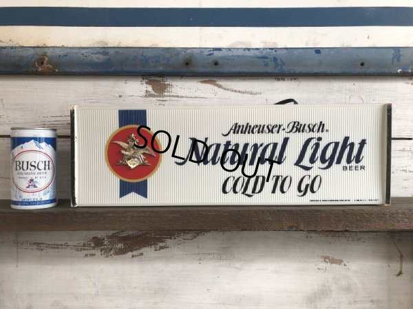 画像2: 80s Vintage Anheuser-Bush Natural Light Beer lighted sign (J761)