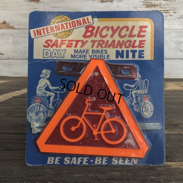 画像1: 50s Vintage U.S.A Bicycle Reflector Moc (J765)