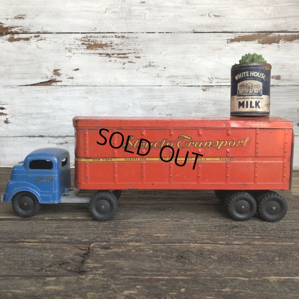 画像1: 50s Vintage Structo Transport Van Truck (J037) 