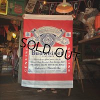 Vintage Budweiser Original Doorway Curtain Store Display (J768)