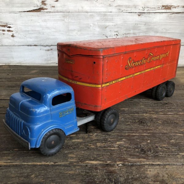 画像2: 50s Vintage Structo Transport Van Truck (J037) 