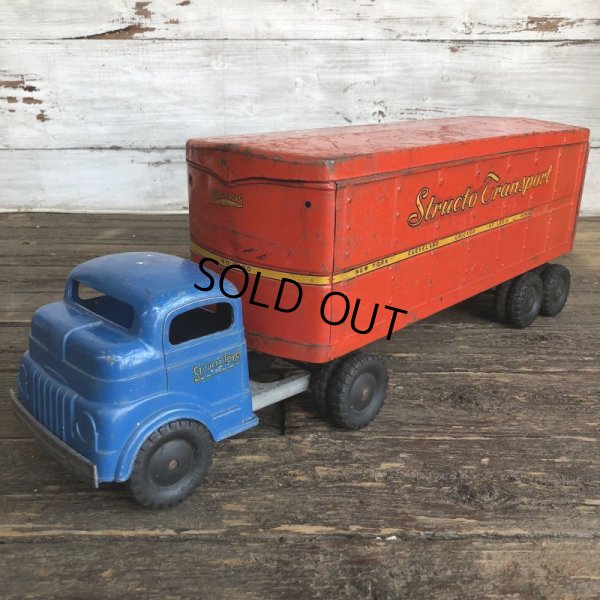 画像2: 50s Vintage Structo Transport Van Truck (J037) 