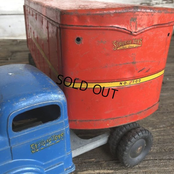 画像10: 50s Vintage Structo Transport Van Truck (J037)