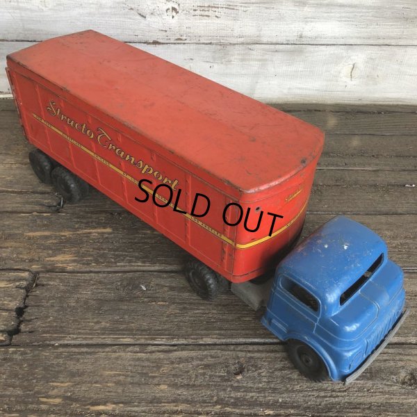 画像4: 50s Vintage Structo Transport Van Truck (J037)