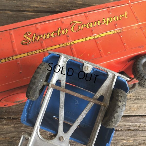 画像8: 50s Vintage Structo Transport Van Truck (J037)