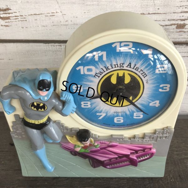 画像5: 70s Vintage Talking alarm Clock Batman & Robin (J771)